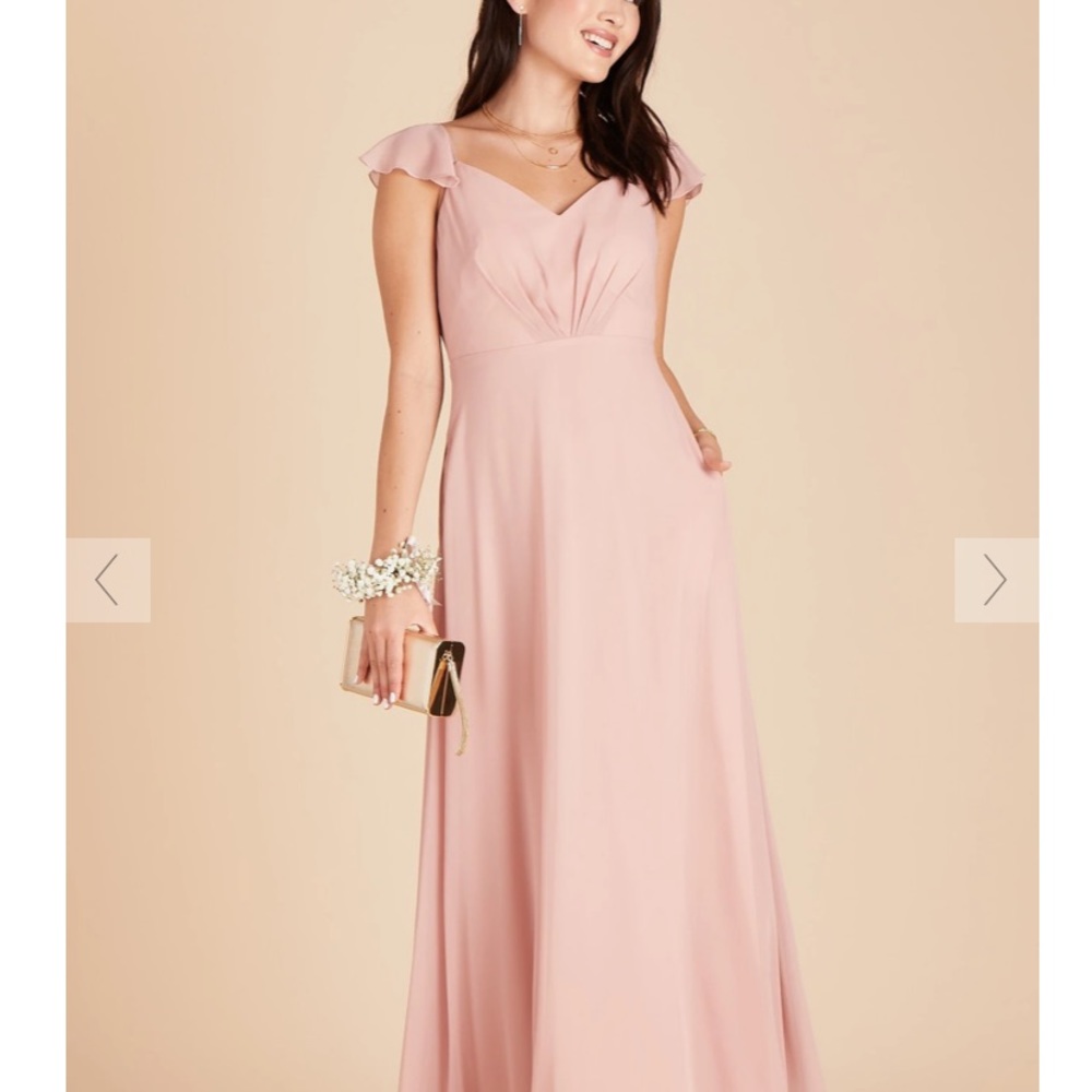 Dusty rose bridesmaid dress